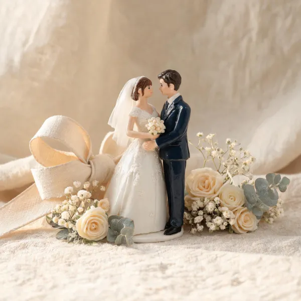Wedding and anniversary figurines